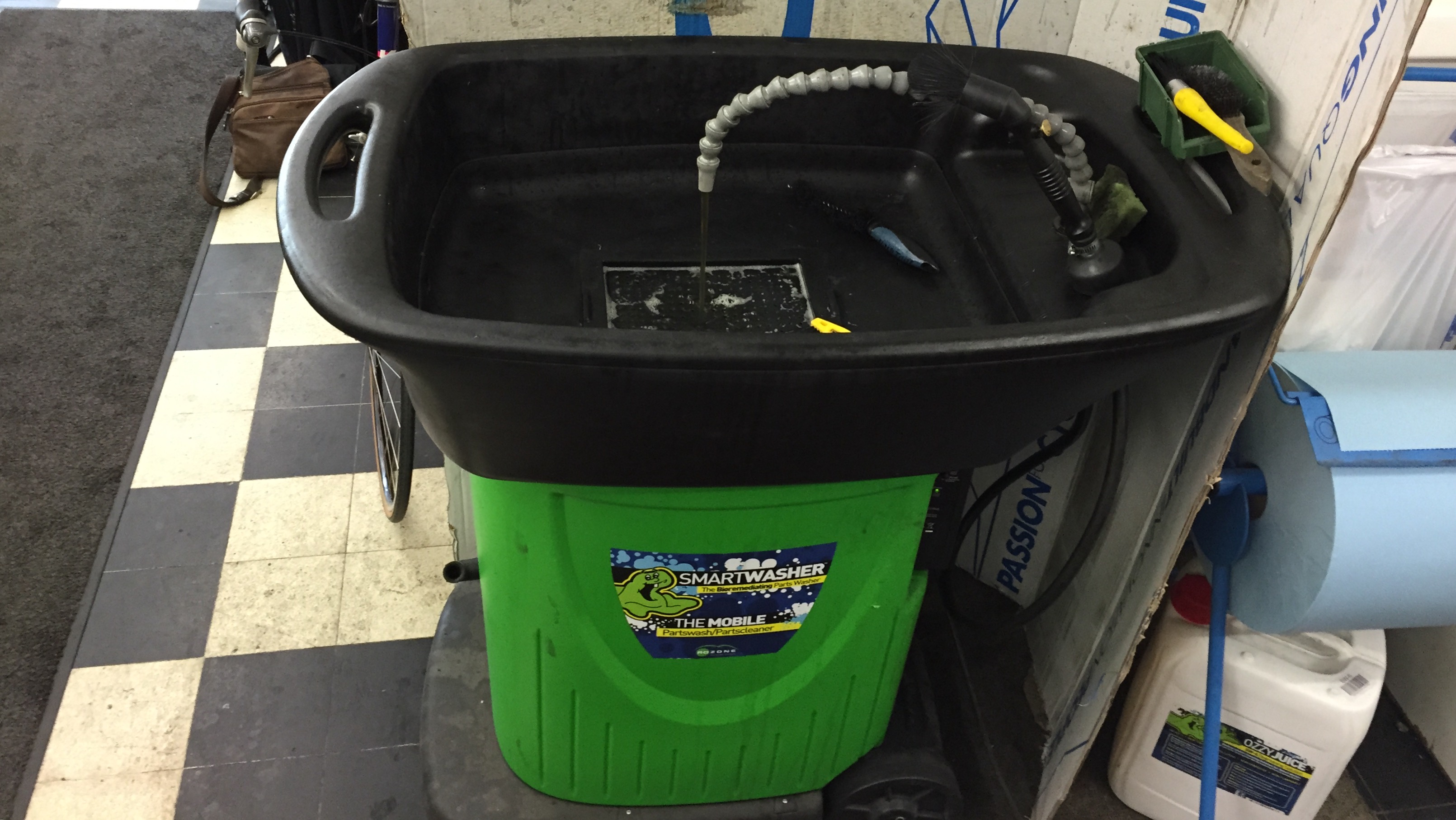 mobile bike washer